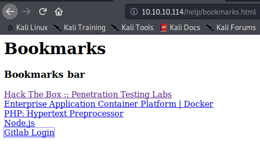 gitlab login bookmark