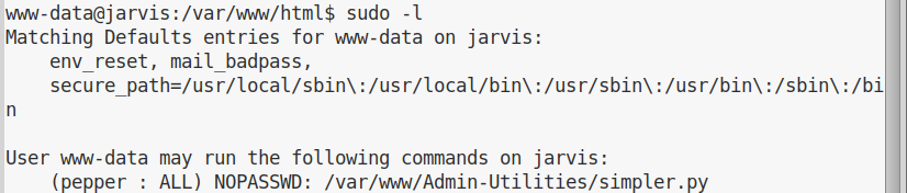 sudo l www-data